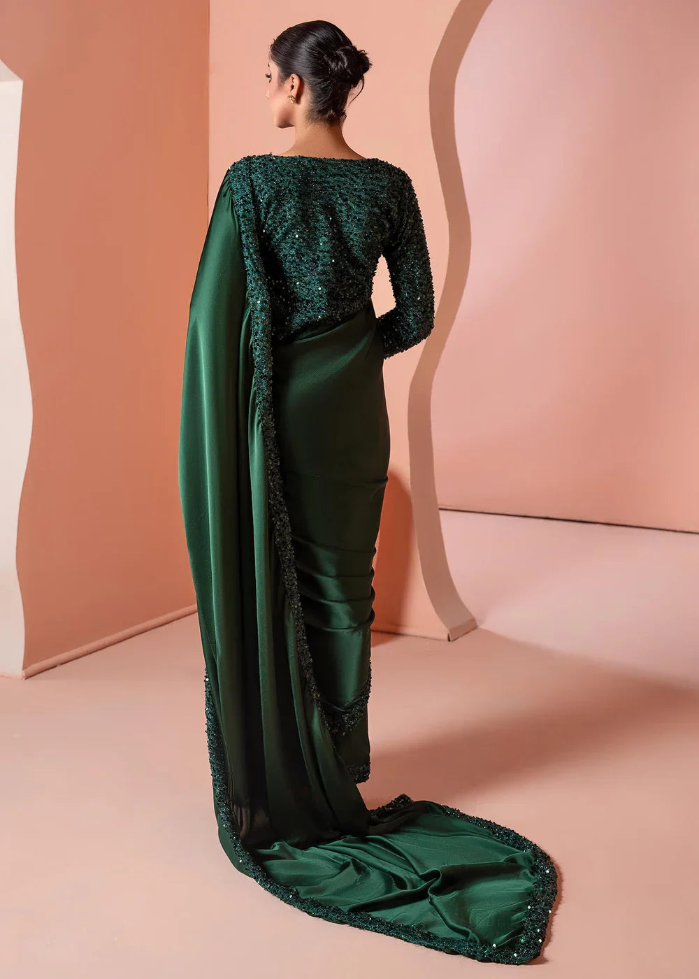 Green Silk Saree