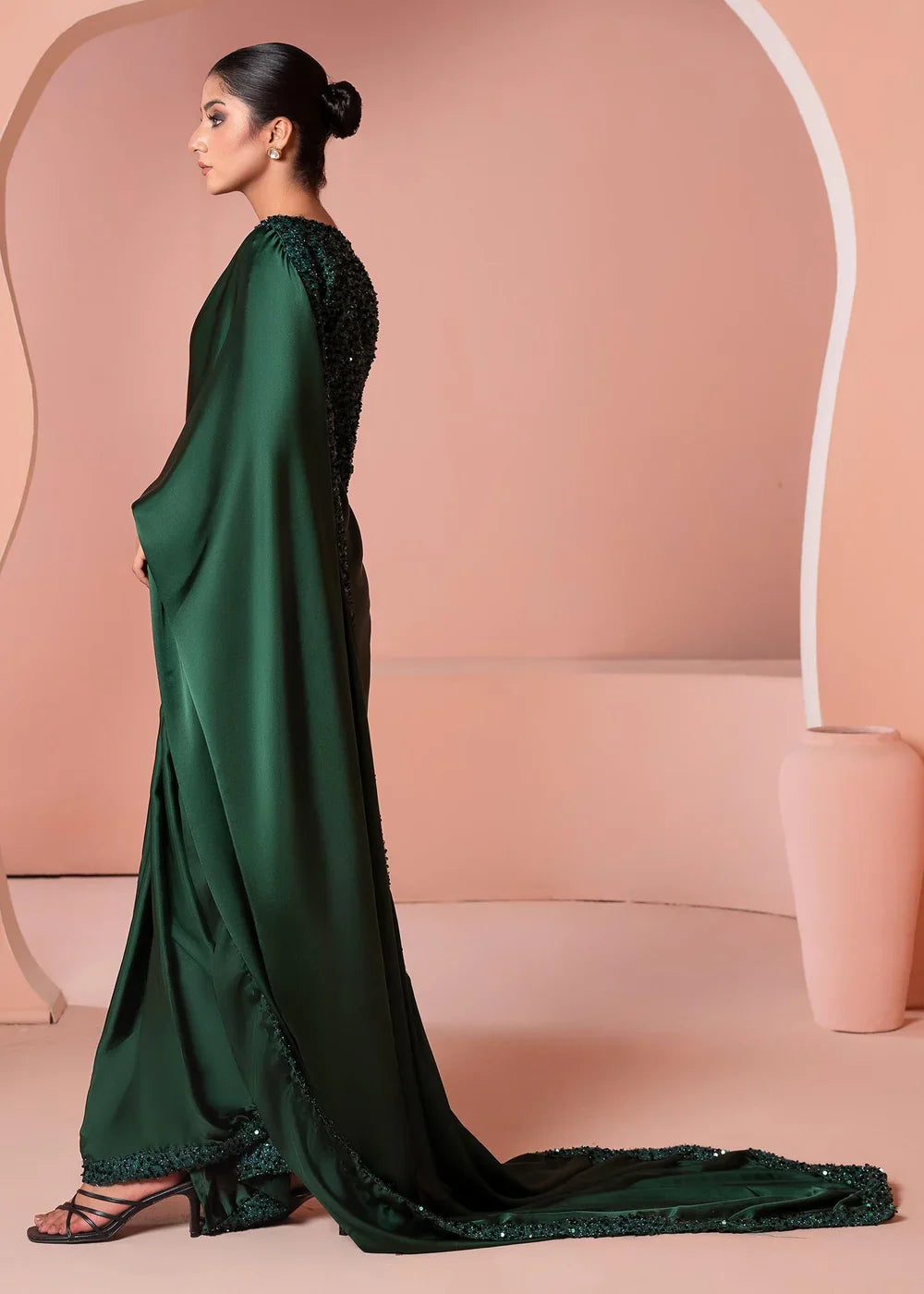 Green Silk Saree