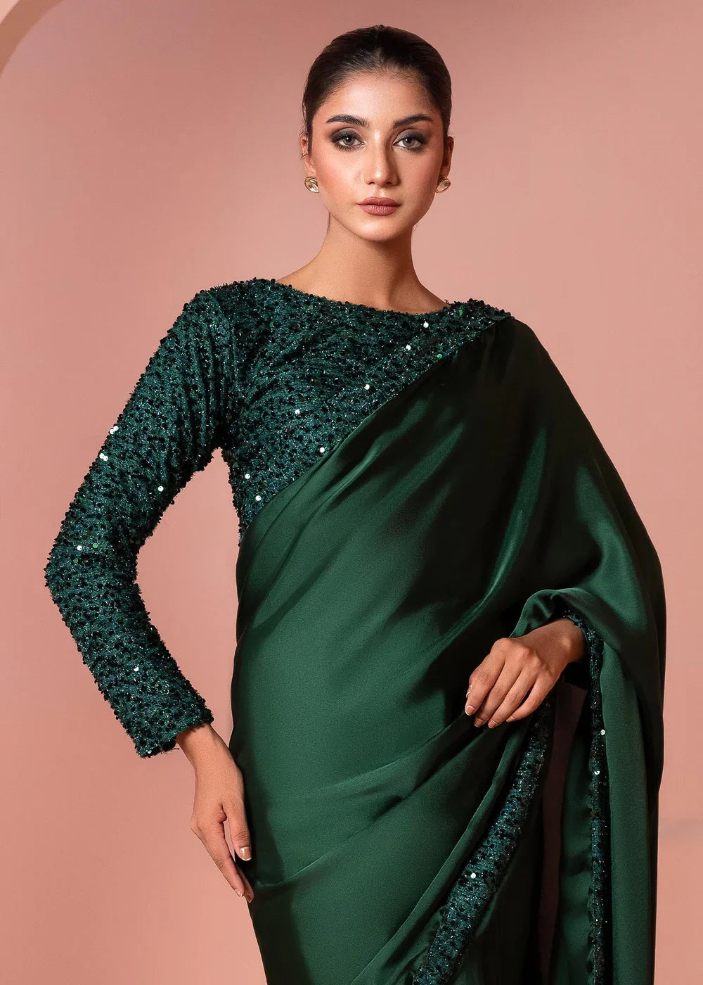 Green Silk Saree