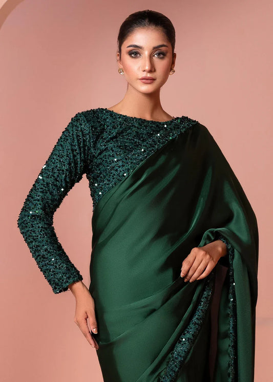 Green Silk Saree
