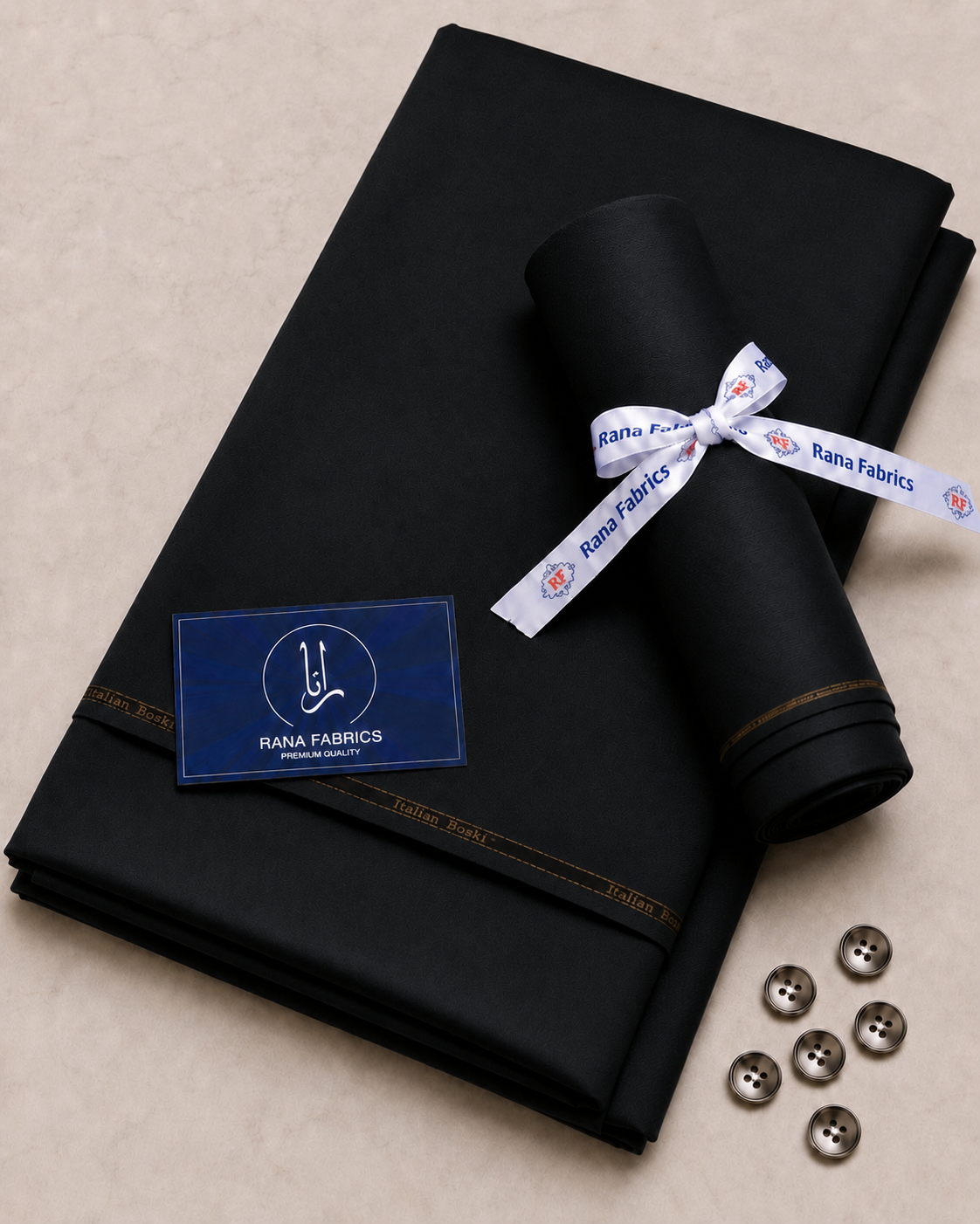 Black Boski Unstitched Suit
