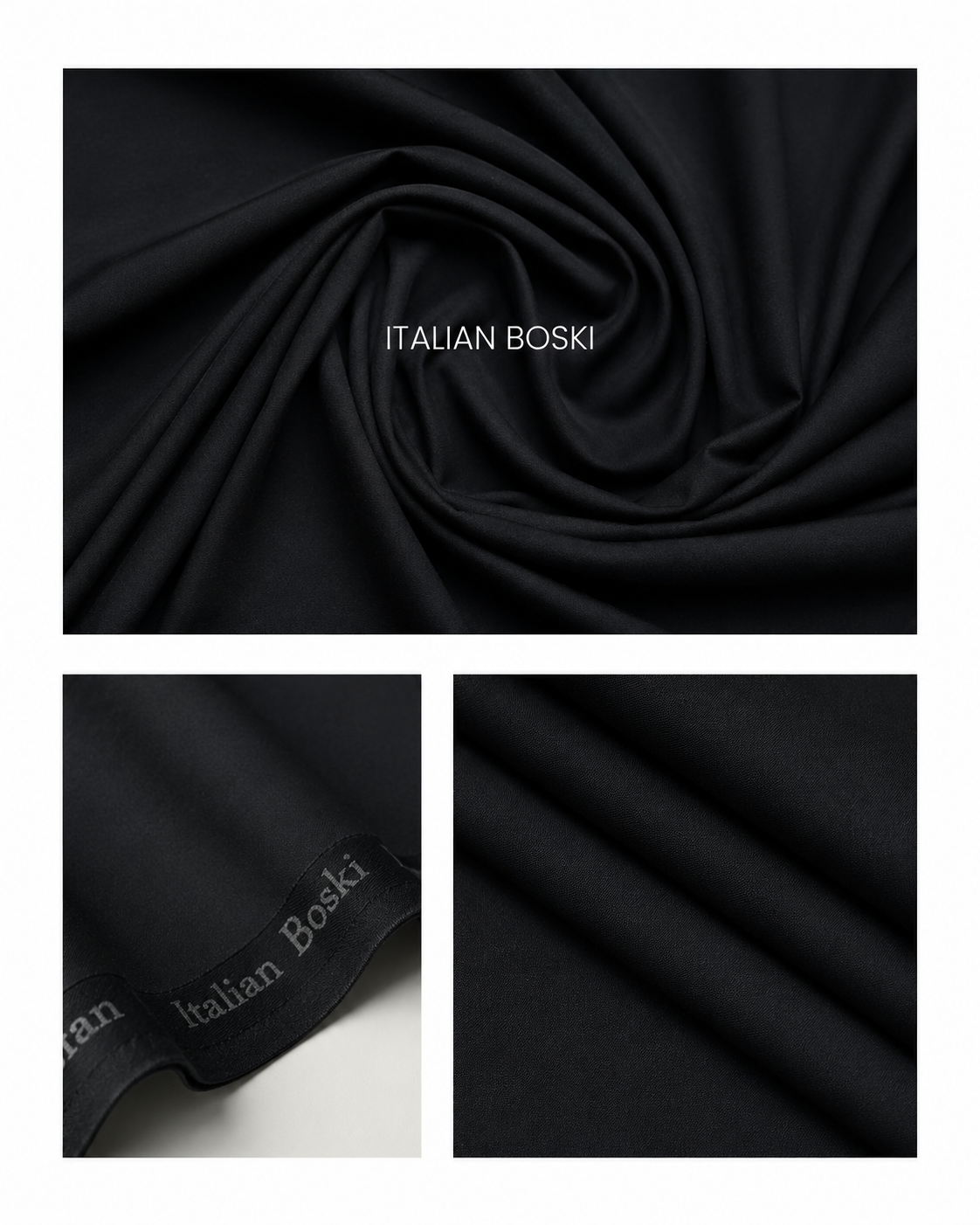 Black Boski Unstitched Suit