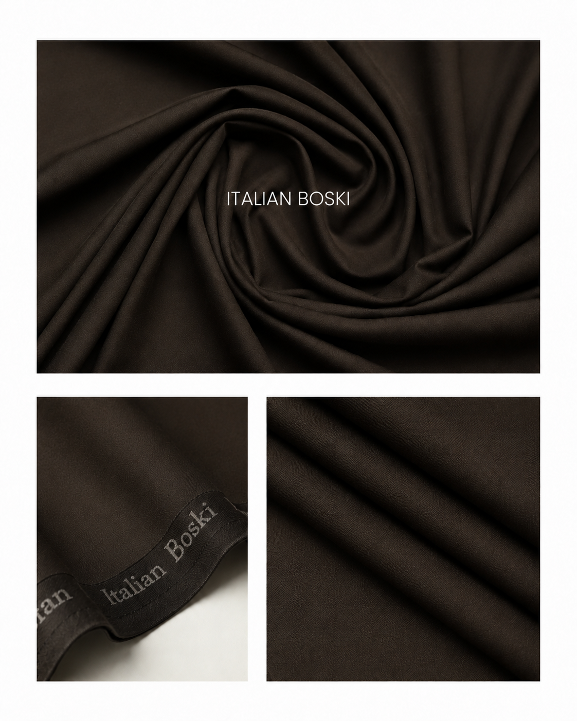 Brown Boski Unstitched Suit