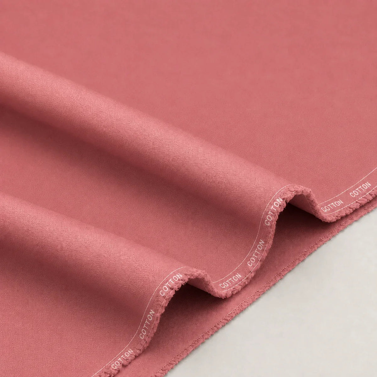 Dusty Rose Cotton Unstitched Suit