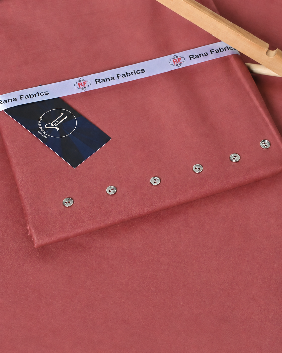 Dusty Rose Cotton Unstitched Suit
