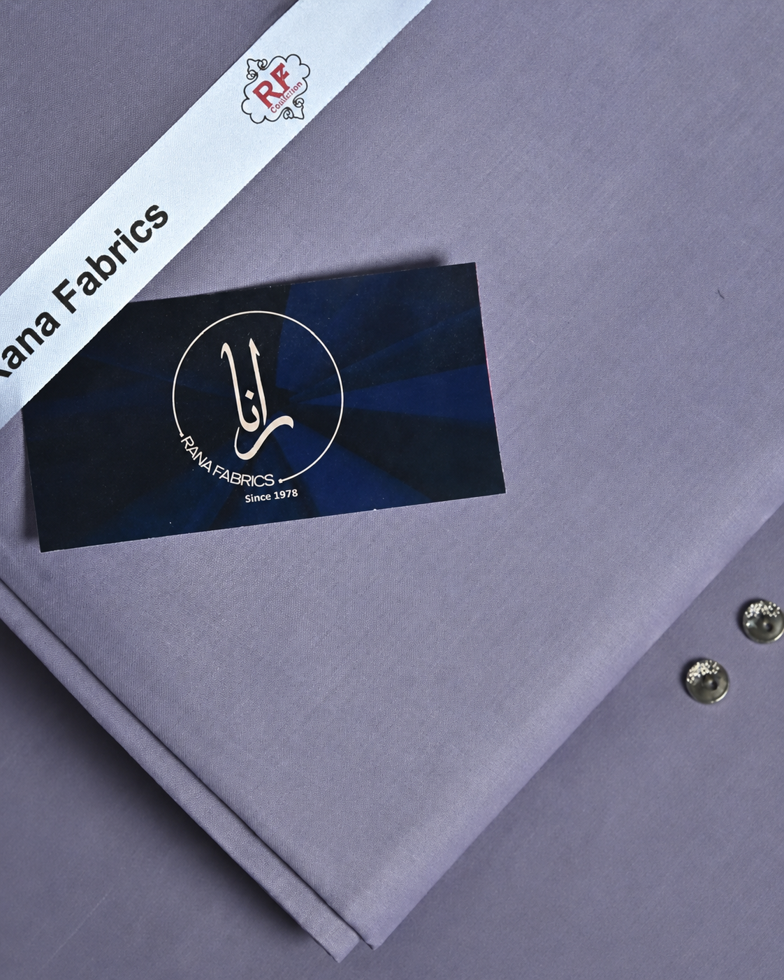 Lavender Grey Cotton Unstitched Suit
