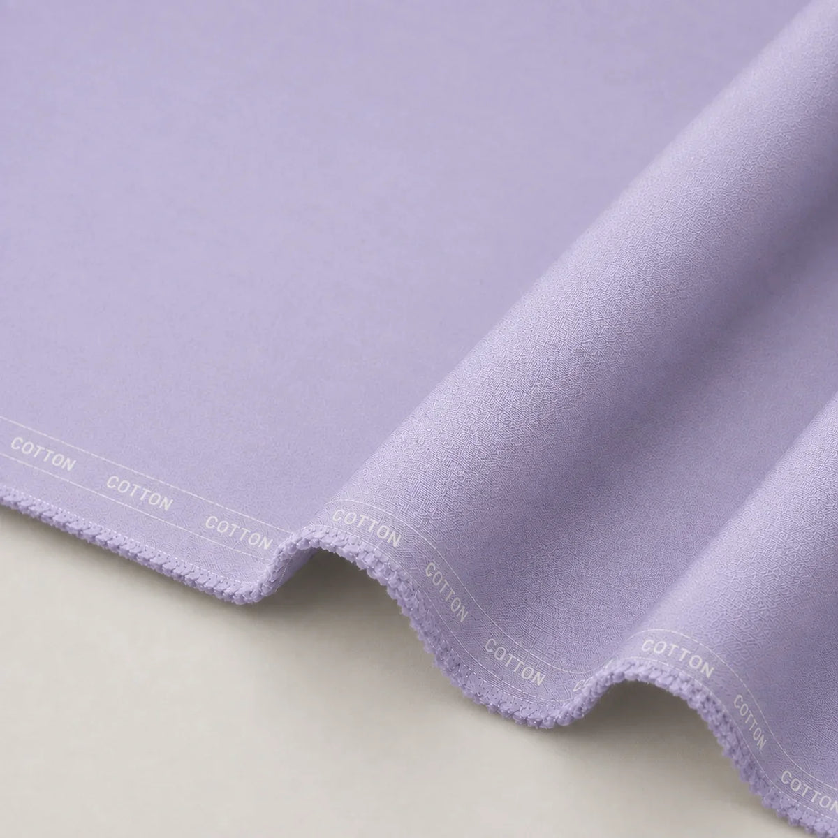 Lavender Grey Cotton Unstitched Suit