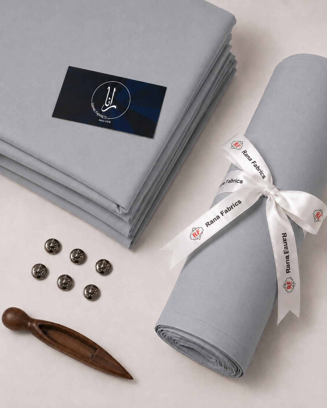 Grey Boski Unstitched Suit