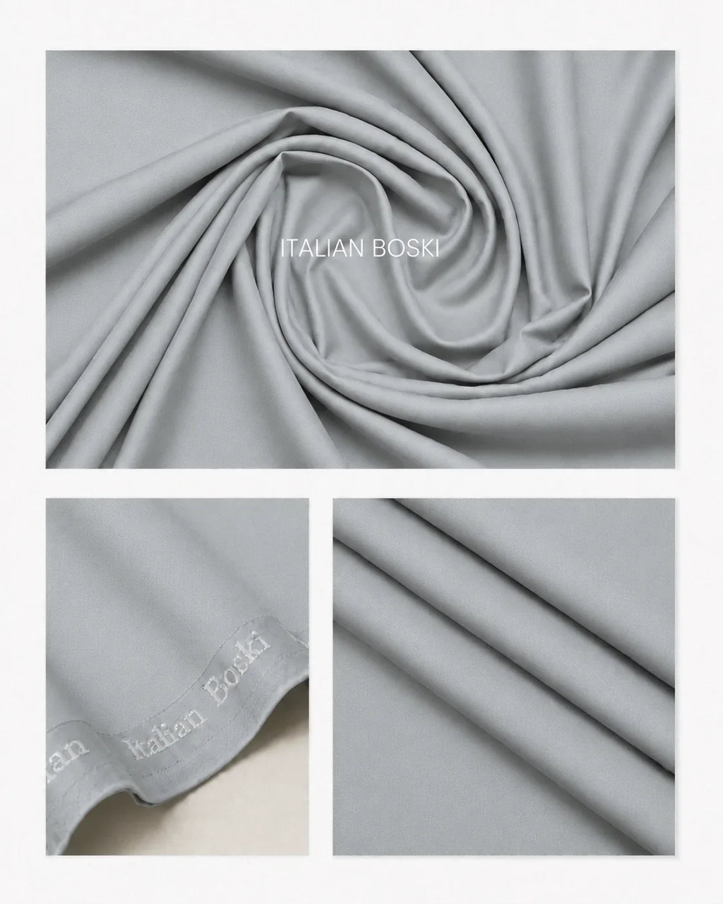 Grey Boski Unstitched Suit