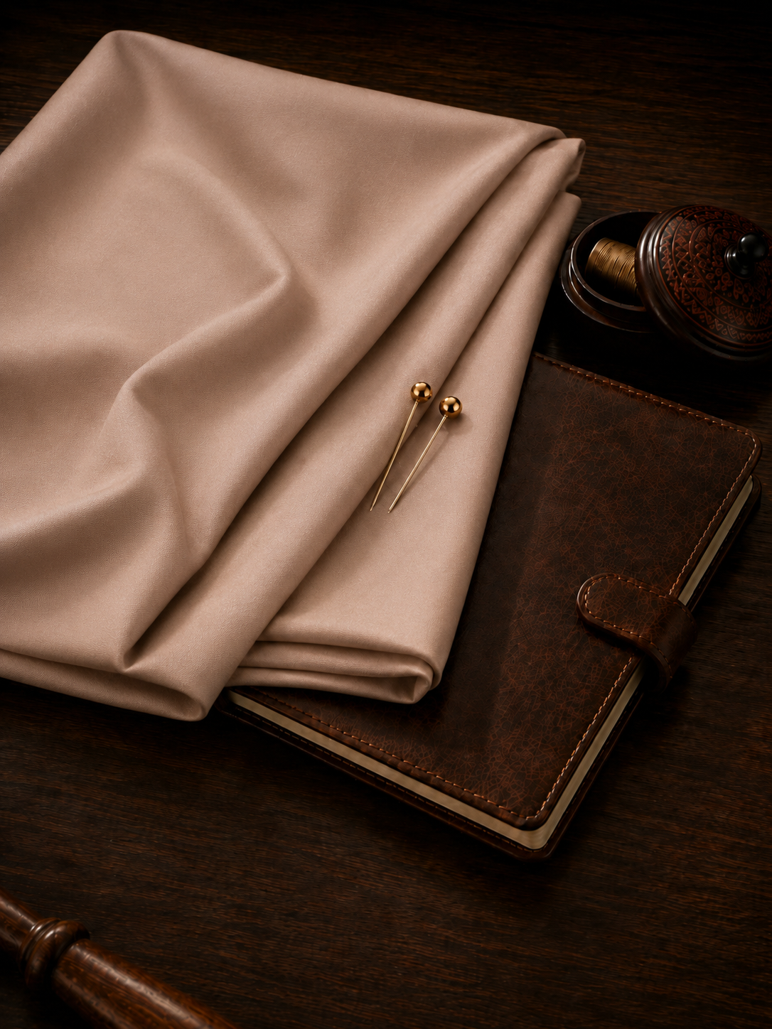 Premium Light Pink Wash & Wear Unstitched Suit