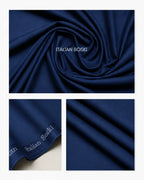 Navy Blue Boski Unstitched Suit