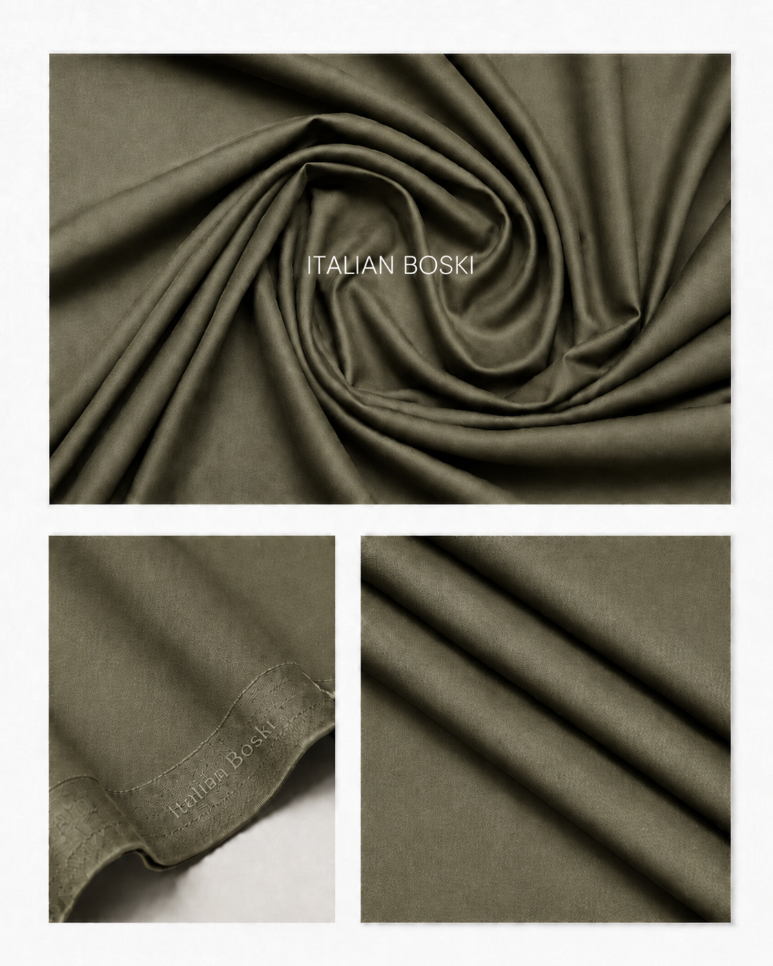 Olive Boski Unstitched Suit