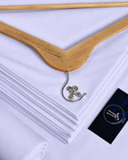 White Boski Unstitched Suit