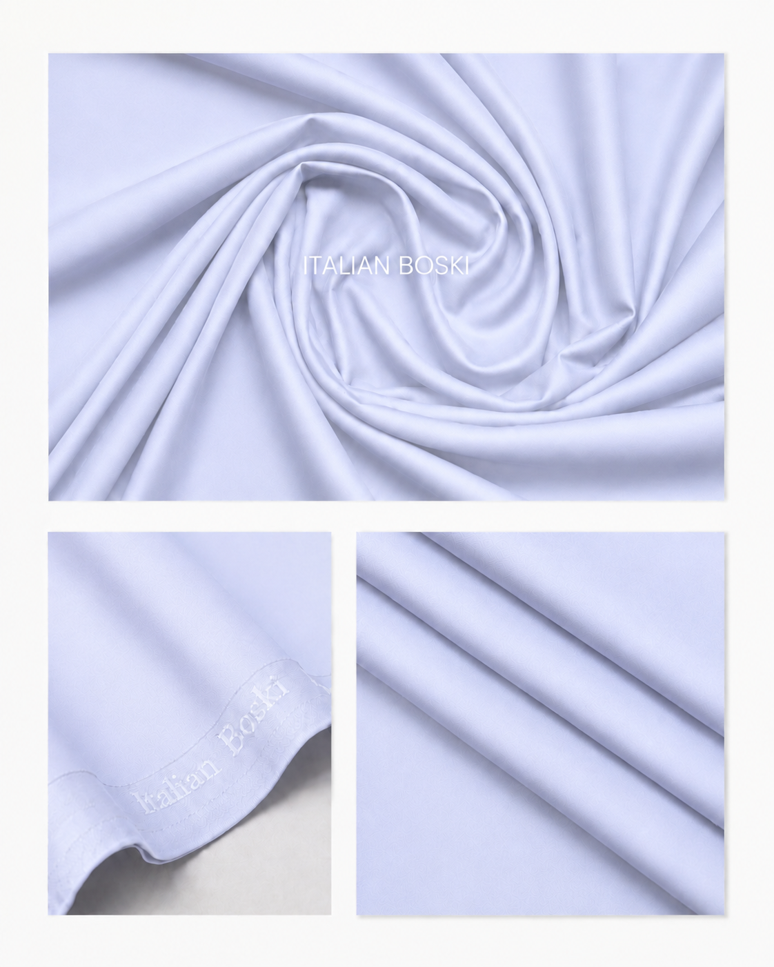 White Boski Unstitched Suit