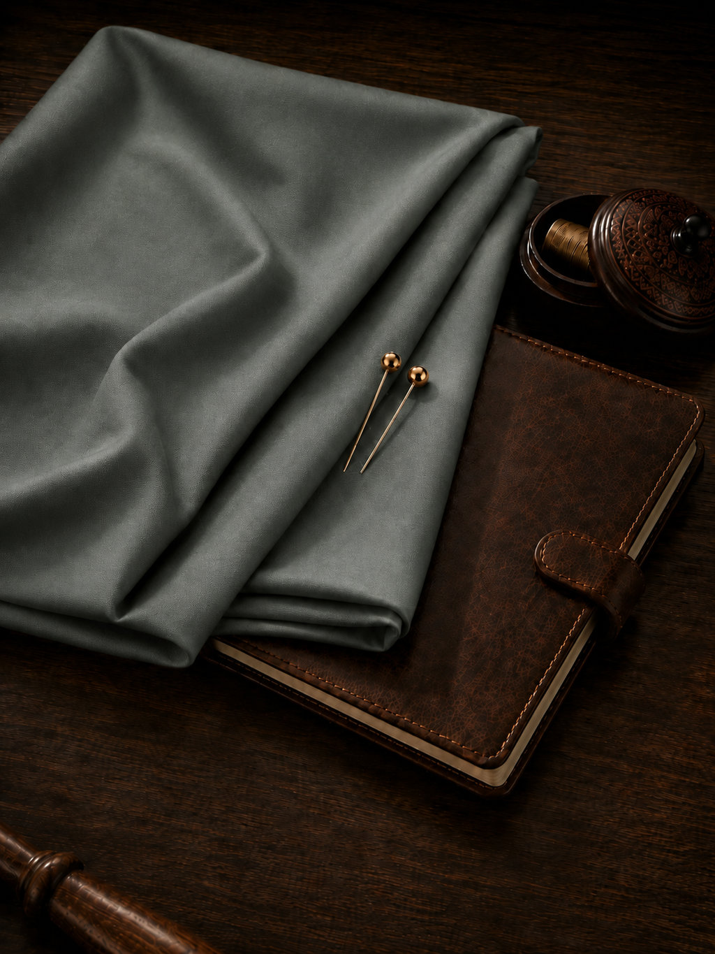 Premium Sia Green Wash & Wear Unstitched Suit