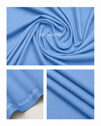 Sky Blue Boski Unstitched Suit