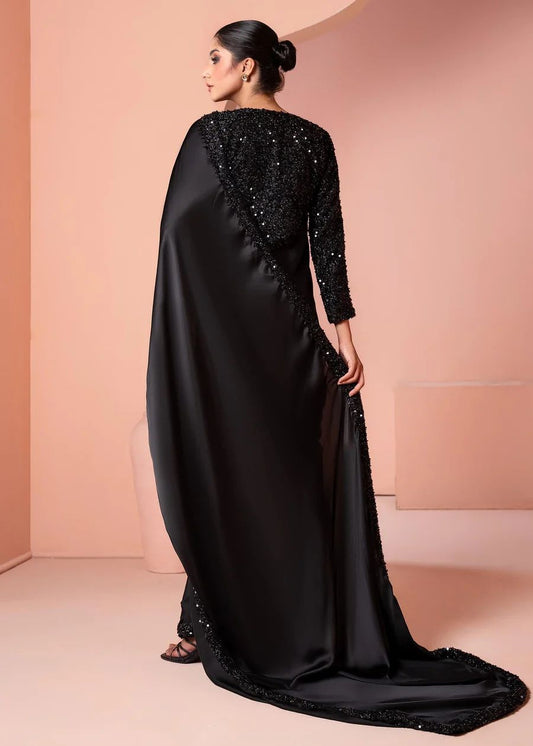 Black Silk Saree