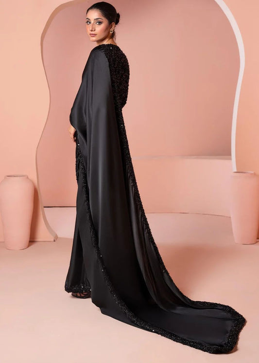 Black Silk Saree