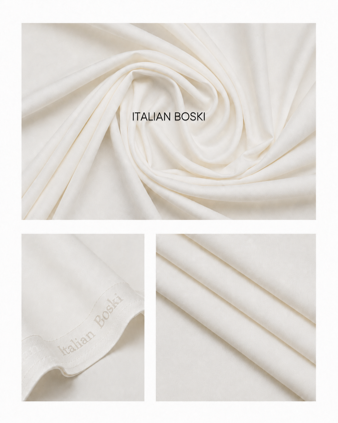 Off White Boski Unstitched Suit